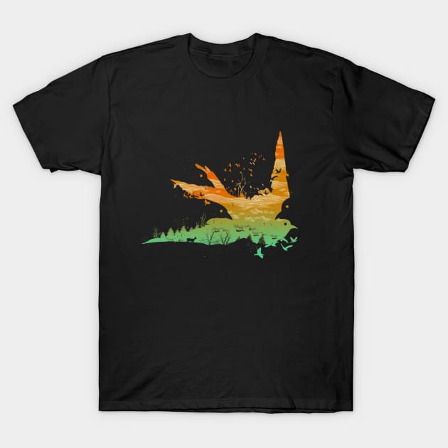 The Traveler T-Shirt by DANDINGEROZZ